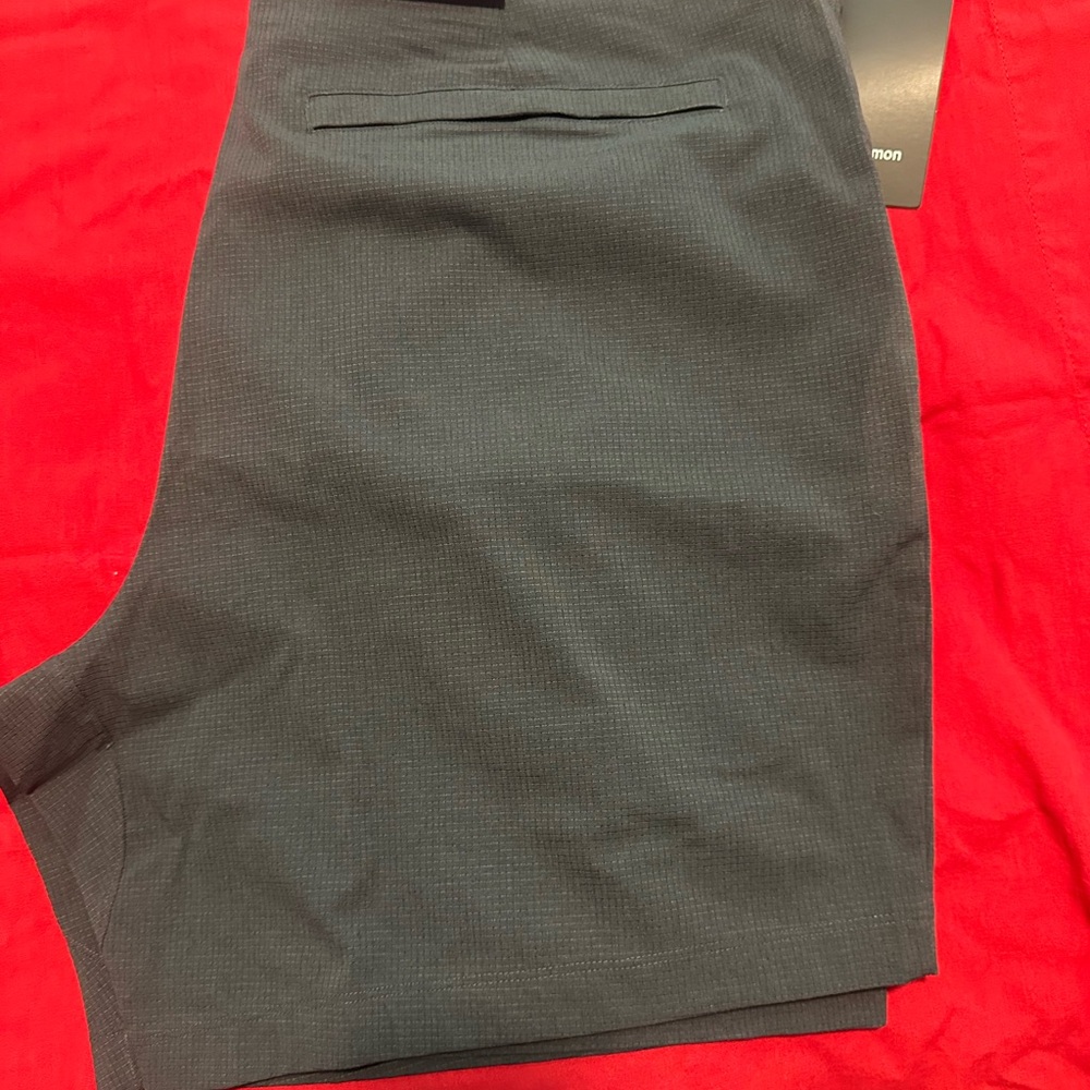 lululemon athletica Gray Men's Flat Front Shorts